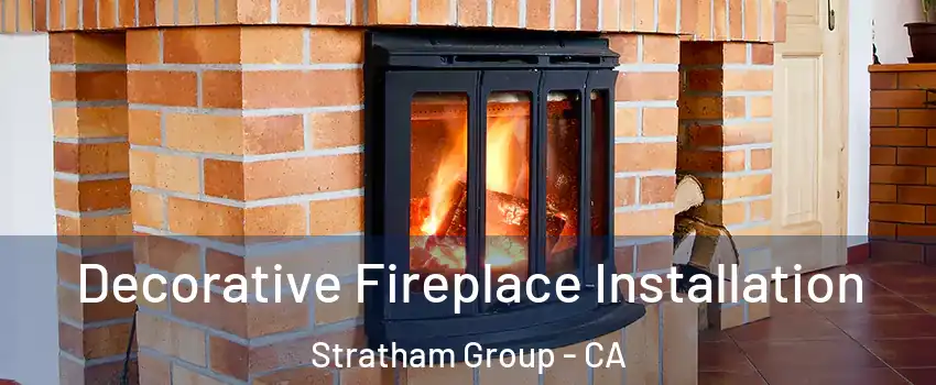 Decorative Fireplace Installation Stratham Group - CA