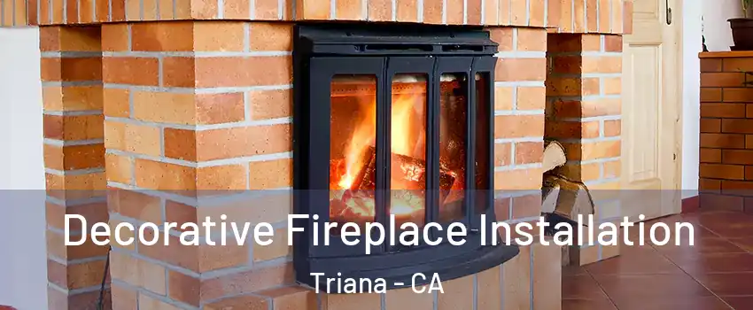 Decorative Fireplace Installation Triana - CA