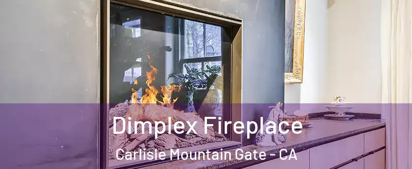 Dimplex Fireplace Carlisle Mountain Gate - CA
