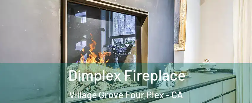 Dimplex Fireplace Village Grove Four Plex - CA