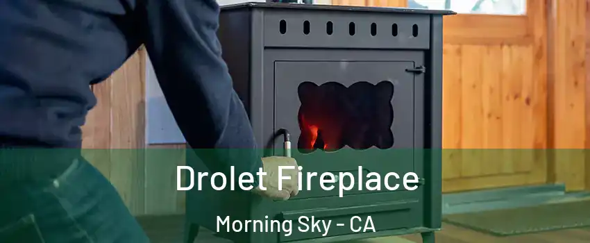 Drolet Fireplace Morning Sky - CA