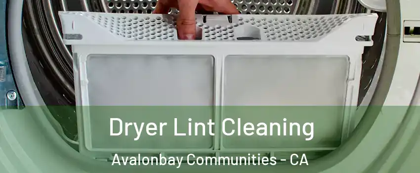 Dryer Lint Cleaning Avalonbay Communities - CA