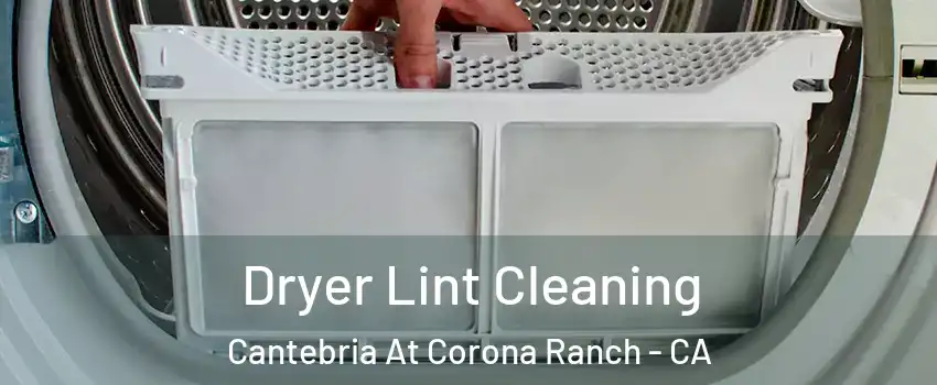 Dryer Lint Cleaning Cantebria At Corona Ranch - CA