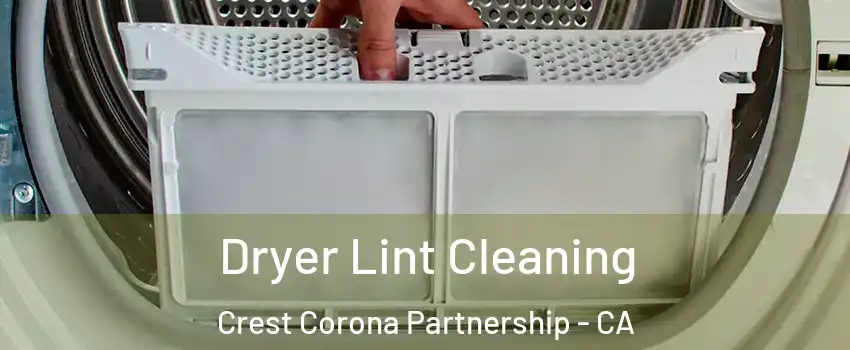 Dryer Lint Cleaning Crest Corona Partnership - CA