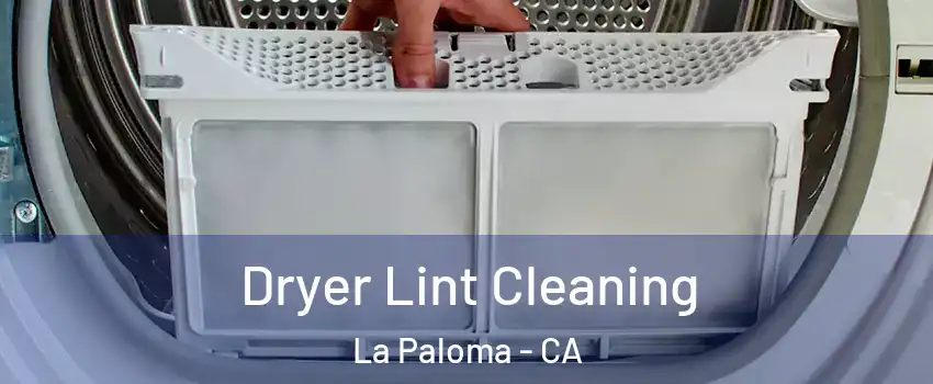 Dryer Lint Cleaning La Paloma - CA
