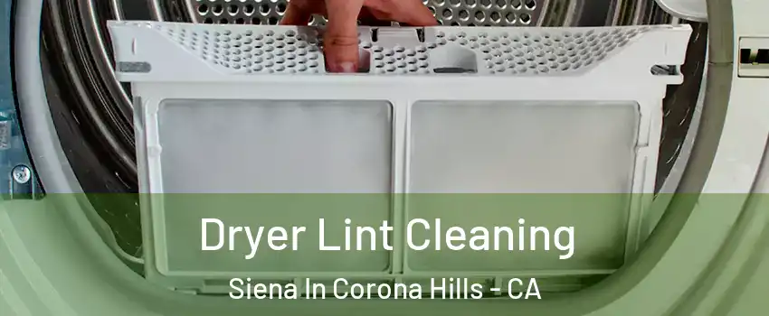 Dryer Lint Cleaning Siena In Corona Hills - CA