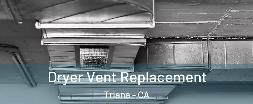 Dryer Vent Replacement Triana - CA