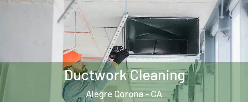 Ductwork Cleaning Alegre Corona - CA