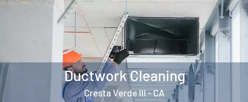 Ductwork Cleaning Cresta Verde III - CA