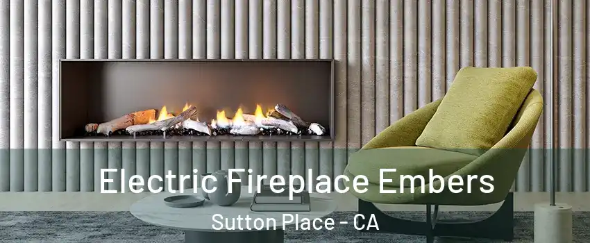 Electric Fireplace Embers Sutton Place - CA