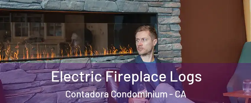 Electric Fireplace Logs Contadora Condominium - CA