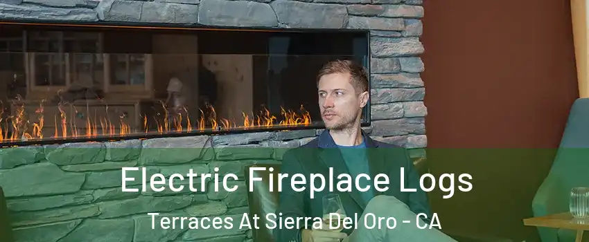 Electric Fireplace Logs Terraces At Sierra Del Oro - CA