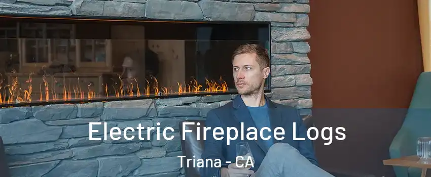 Electric Fireplace Logs Triana - CA