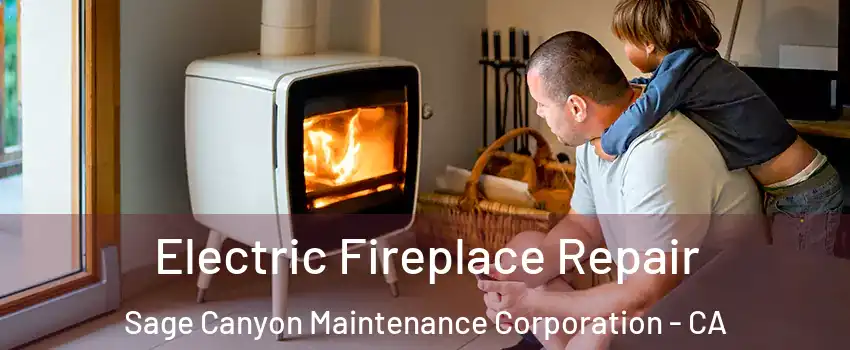 Electric Fireplace Repair Sage Canyon Maintenance Corporation - CA