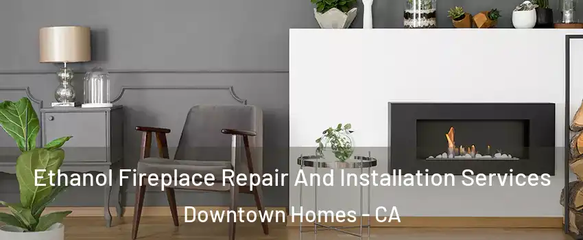 Ethanol Fireplace Repair And Installation Services Downtown Homes - CA