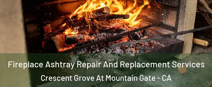 Fireplace Ashtray Repair And Replacement Services Crescent Grove At Mountain Gate - CA