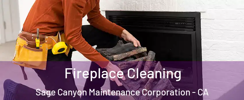 Fireplace Cleaning Sage Canyon Maintenance Corporation - CA