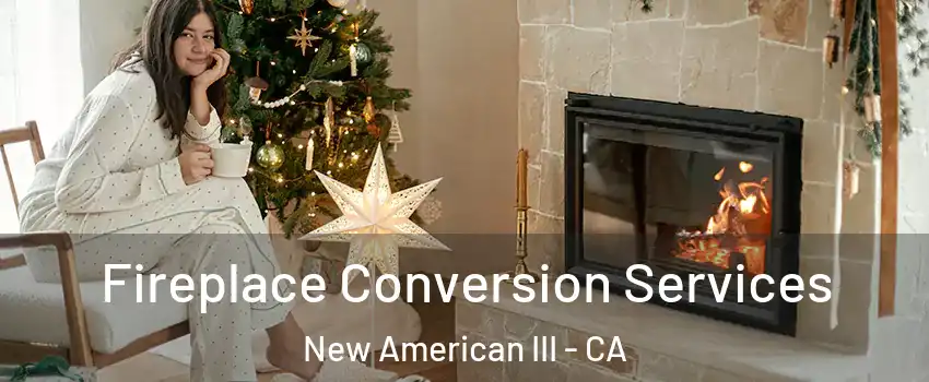 Fireplace Conversion Services New American III - CA
