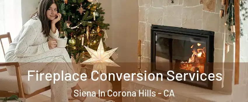 Fireplace Conversion Services Siena In Corona Hills - CA