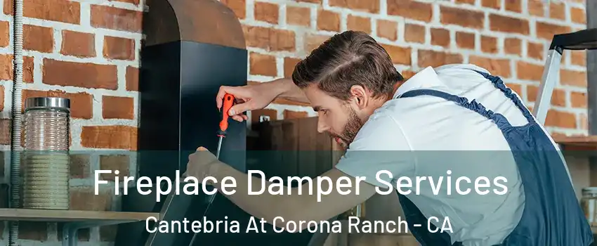 Fireplace Damper Services Cantebria At Corona Ranch - CA