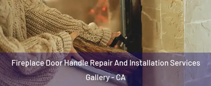Fireplace Door Handle Repair And Installation Services Gallery - CA