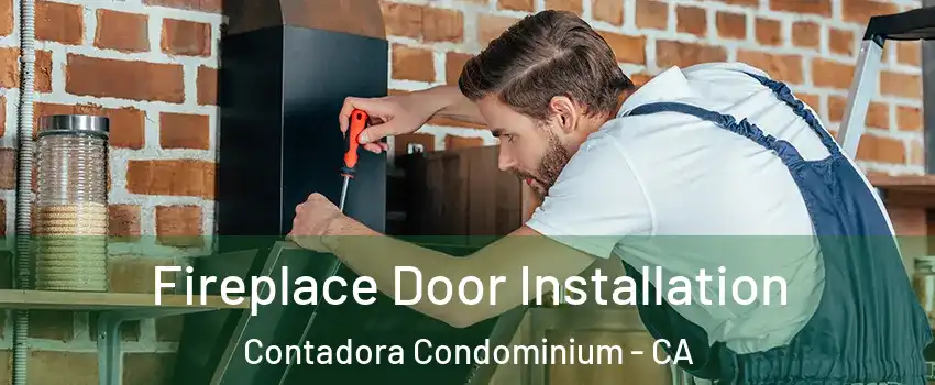 Fireplace Door Installation Contadora Condominium - CA