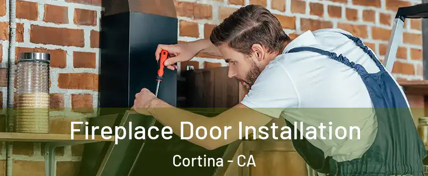 Fireplace Door Installation Cortina - CA