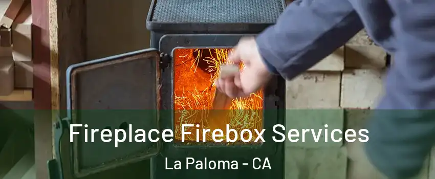 Fireplace Firebox Services La Paloma - CA