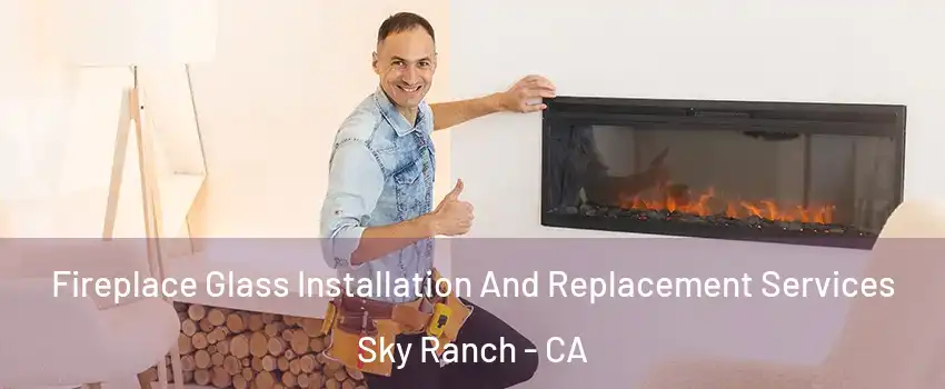 Fireplace Glass Installation And Replacement Services Sky Ranch - CA