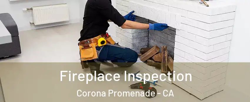 Fireplace Inspection Corona Promenade - CA