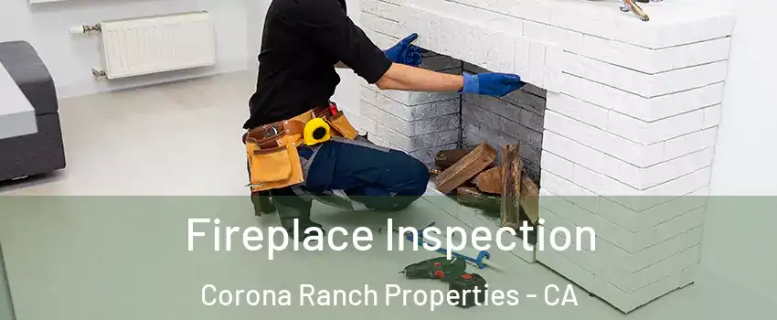 Fireplace Inspection Corona Ranch Properties - CA