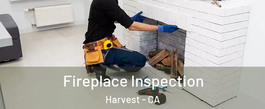 Fireplace Inspection Harvest - CA