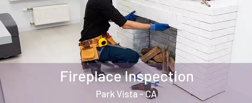 Fireplace Inspection Park Vista - CA
