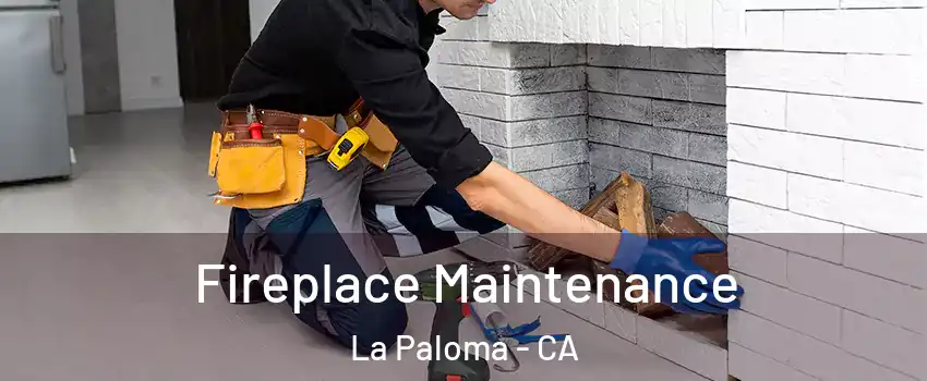 Fireplace Maintenance La Paloma - CA
