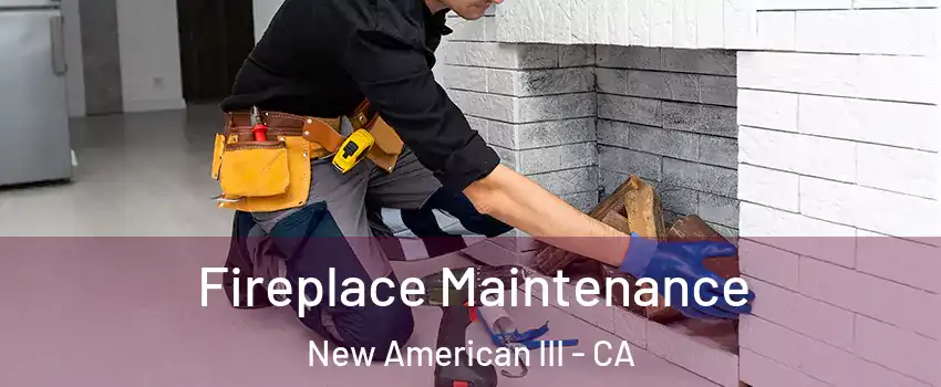 Fireplace Maintenance New American III - CA