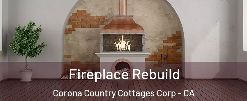 Fireplace Rebuild Corona Country Cottages Corp - CA