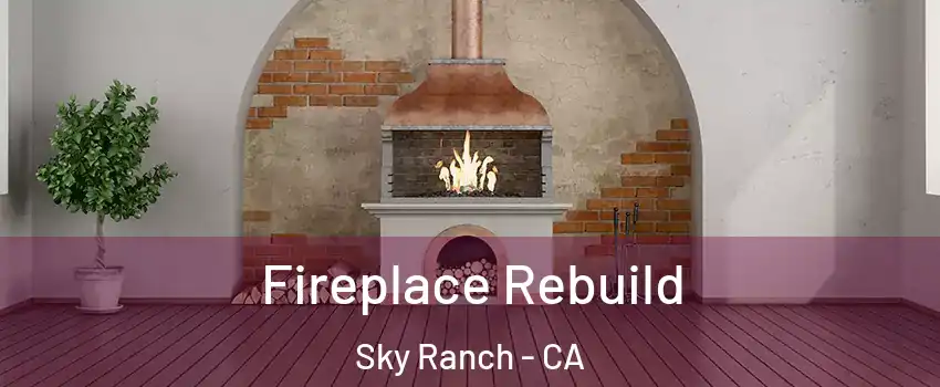 Fireplace Rebuild Sky Ranch - CA