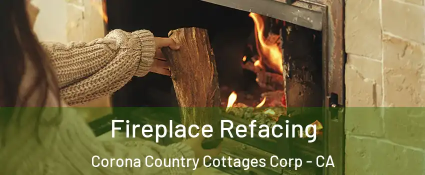 Fireplace Refacing Corona Country Cottages Corp - CA