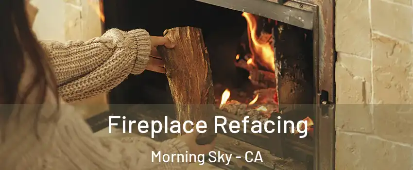 Fireplace Refacing Morning Sky - CA