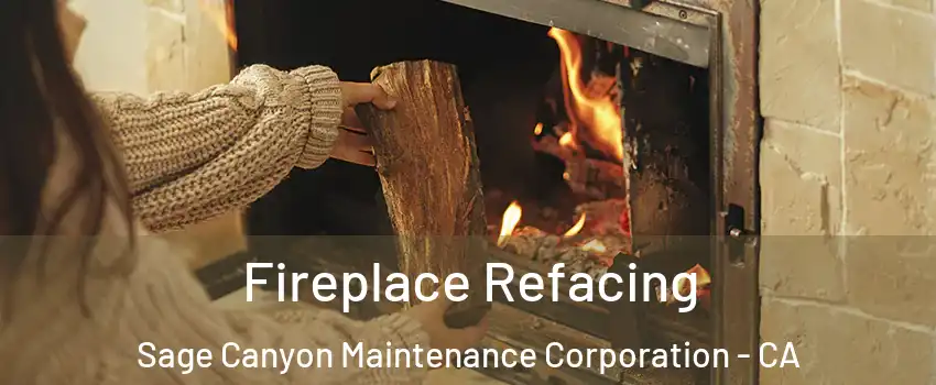 Fireplace Refacing Sage Canyon Maintenance Corporation - CA