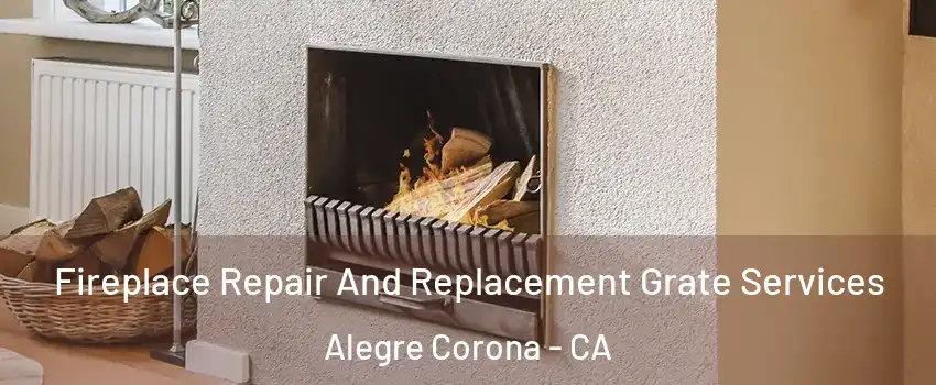 Fireplace Repair And Replacement Grate Services Alegre Corona - CA
