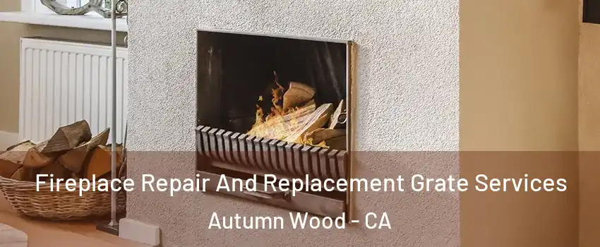 Fireplace Repair And Replacement Grate Services Autumn Wood - CA