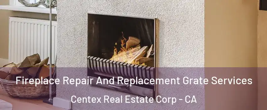Fireplace Repair And Replacement Grate Services Centex Real Estate Corp - CA