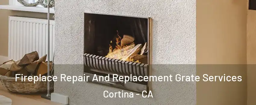 Fireplace Repair And Replacement Grate Services Cortina - CA