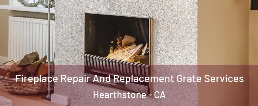 Fireplace Repair And Replacement Grate Services Hearthstone - CA