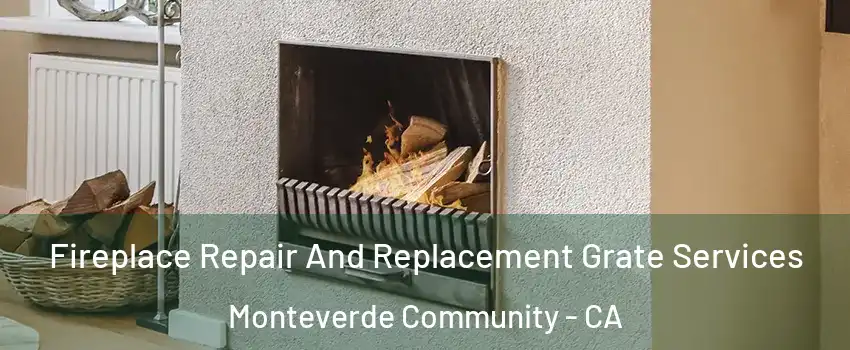 Fireplace Repair And Replacement Grate Services Monteverde Community - CA