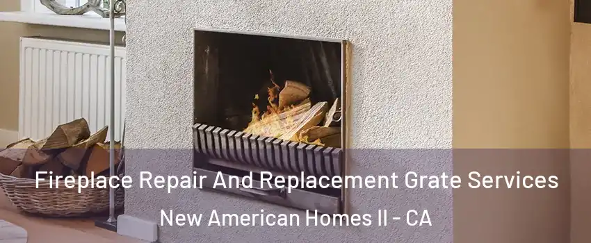 Fireplace Repair And Replacement Grate Services New American Homes II - CA