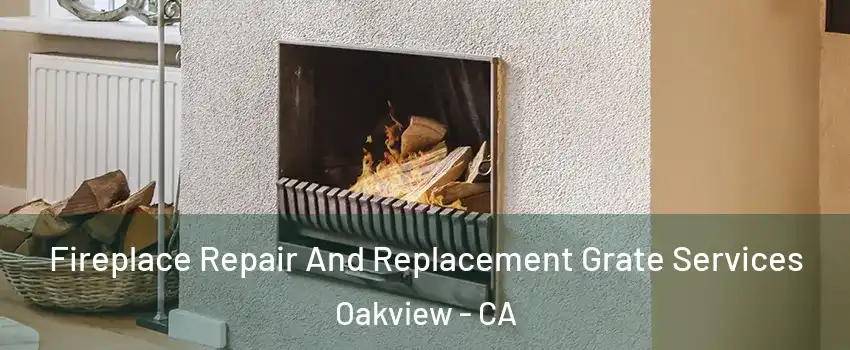 Fireplace Repair And Replacement Grate Services Oakview - CA