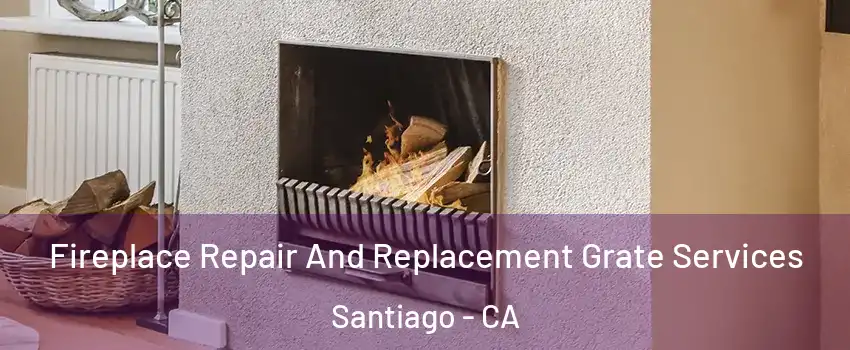 Fireplace Repair And Replacement Grate Services Santiago - CA