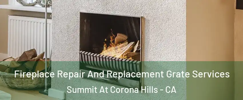 Fireplace Repair And Replacement Grate Services Summit At Corona Hills - CA